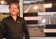 Bas van der Bruggen of Traycon Projecten, which constructs container fields, among other things.